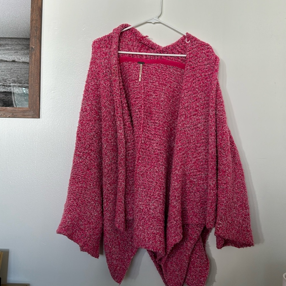 Free People Cocoon Sweater Pink XS